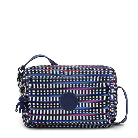 Kipling Abanu Medium Printed Crossbody Táska Kék | HU 1022HA